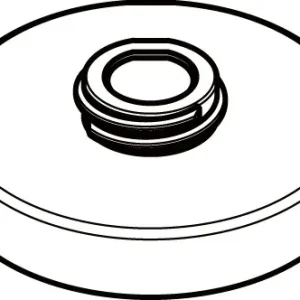 Couvercle Axor Universal Circular Chromé Nouvelle Collection